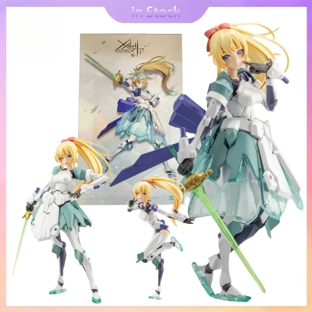 Фото В наличии оригинальные фигурки Kotobukiya CX024 MegaloMaria из аниме-коллекции, модели для сборки, игрушки, подарки для мальчиков и девочек. №1
