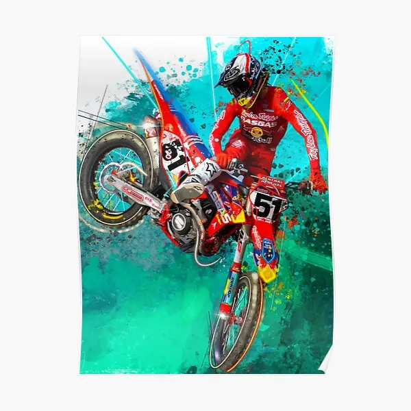 Грязевой велосипед студия граффити 51A плакат комната Современная Стена смешное