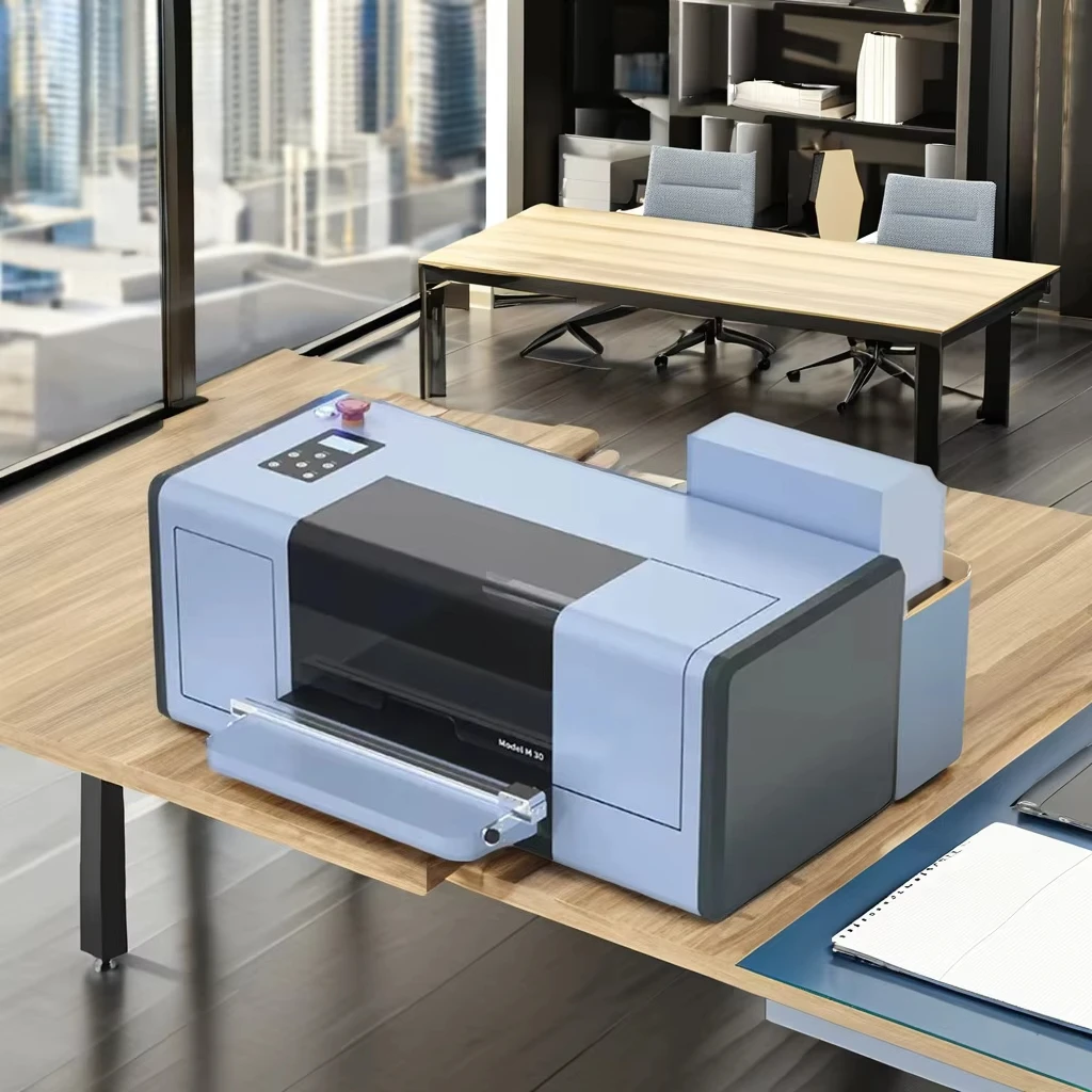 Фото Многофункциональный струйный принтер OtterPro DTF Model M 30 XP600 F1080 A3 для текстиля, настольный, новый, для малого бизнеса №3