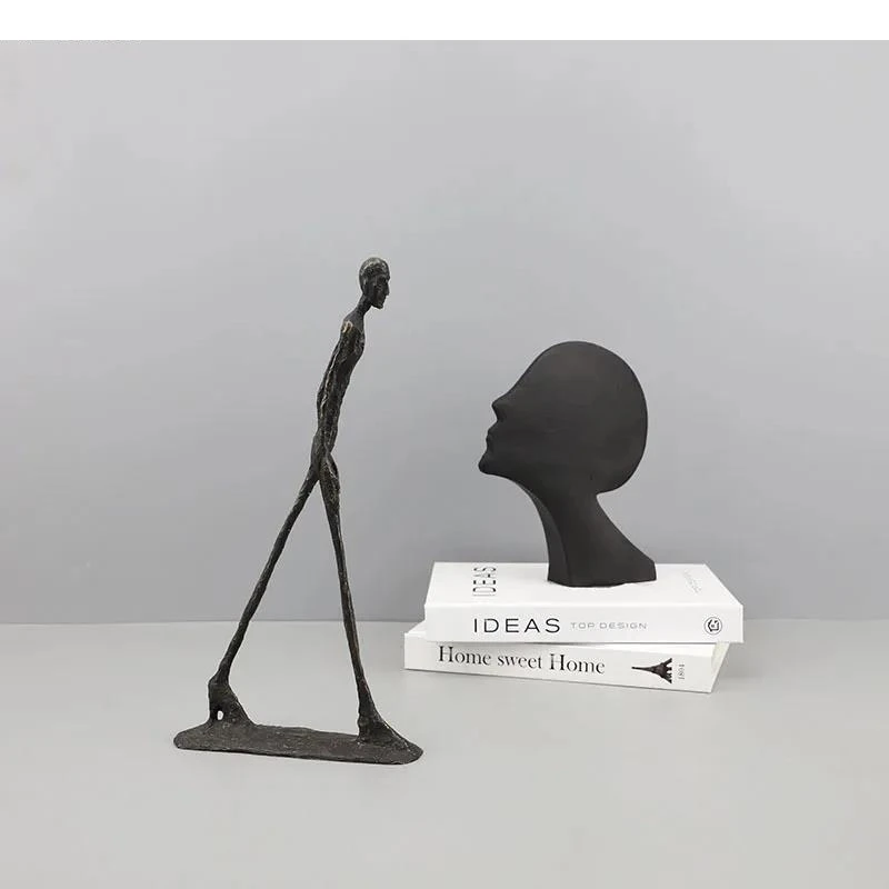 Металлические чугунные персонажи акробатики статуя украшение для стола фигурки