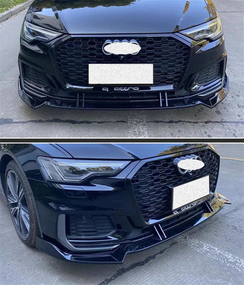 

Для 2019-20224 года Audi A6 S6 C8 седан, передний бампер, диффузор, разделитель губ, спойлер, аксессуары, комплект кузова