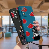 anime cool naruto art for redmi k40 gaming k30 k30s 10x 9a 9 9t 9c 9at 8 8a 7 6 6a 5a 4x liquid silicone rope phone case
