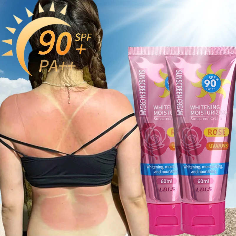 Фото Солнцезащитный крем SPF90 + защита от ультрафиолетового излучения Lsolation Увлажняющий осветляющий крем для лица, тела, рук, бедер, солнцезащитный крем для ухода за кожей №1