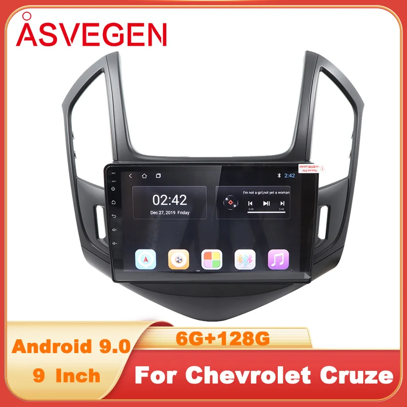 

9" Android 10 Car GPS Navigation For Chevrolet Cruze With 128G Multimedia Audio Auto Radio Player Stereo