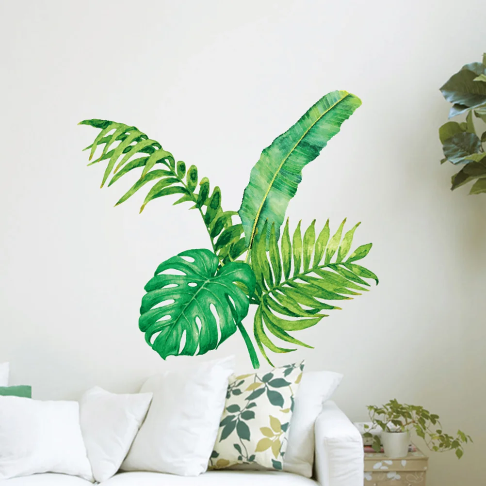 

Wall Stickers Kids Nursery Wall Stickers Wall Sticky Wall Decals Kids Wall Murals Wall Stickers Green Leaves