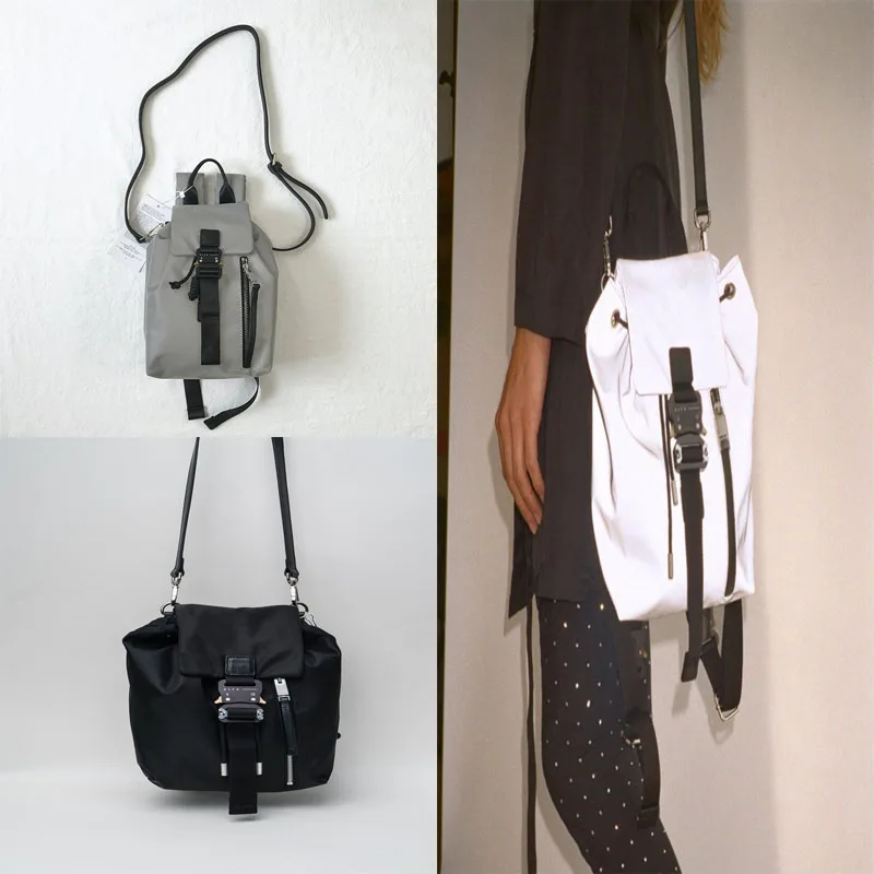 1017 9SM Alyx Светоотражающие рюкзаки для мужчин и женщин 4 сезона ранец сумка через плечо Хорошее качество металлическая пряжка функциональные ...