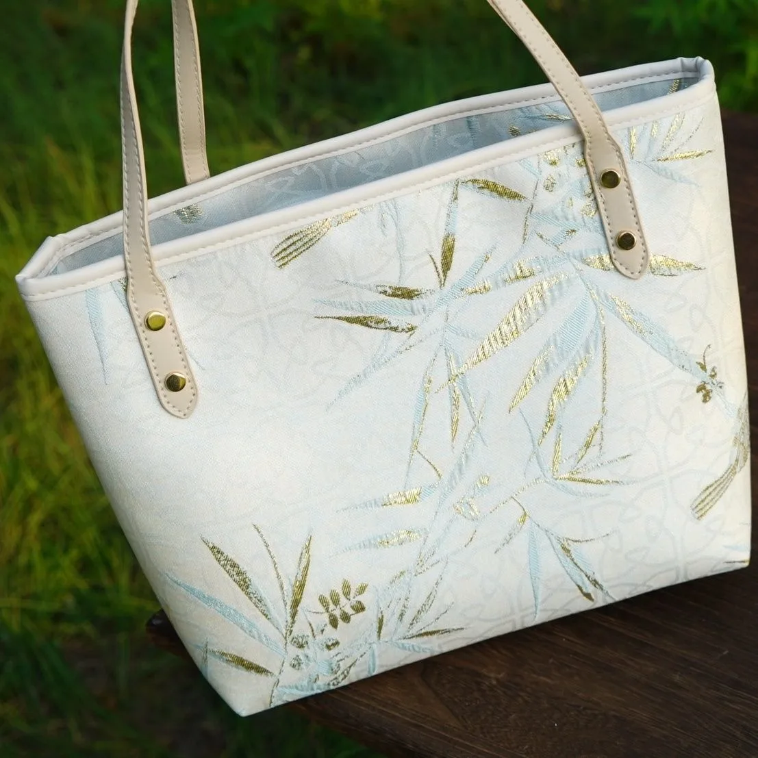 Китайские сумки-тоуты Hanfu жаккардовый дорожный рюкзак ранцы для