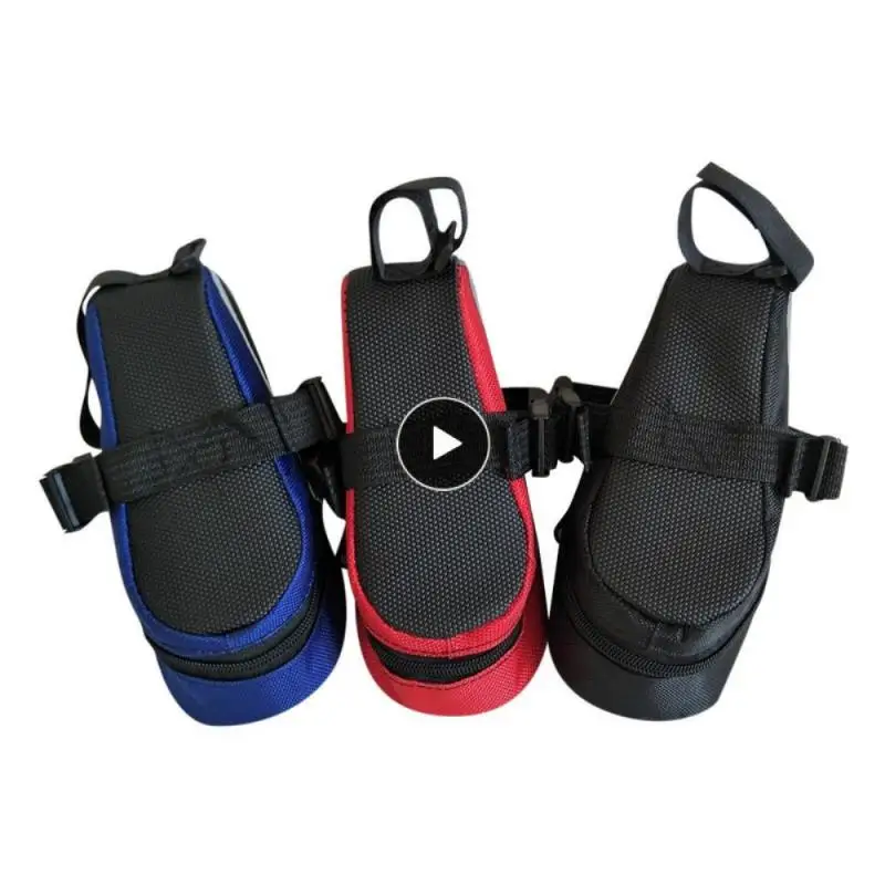 

Durable Bicycle Tail Bag Rectangular Quick Release Strap Cycling Bag Reflective Strips 600d Convenient Bicycle Saddle Bag