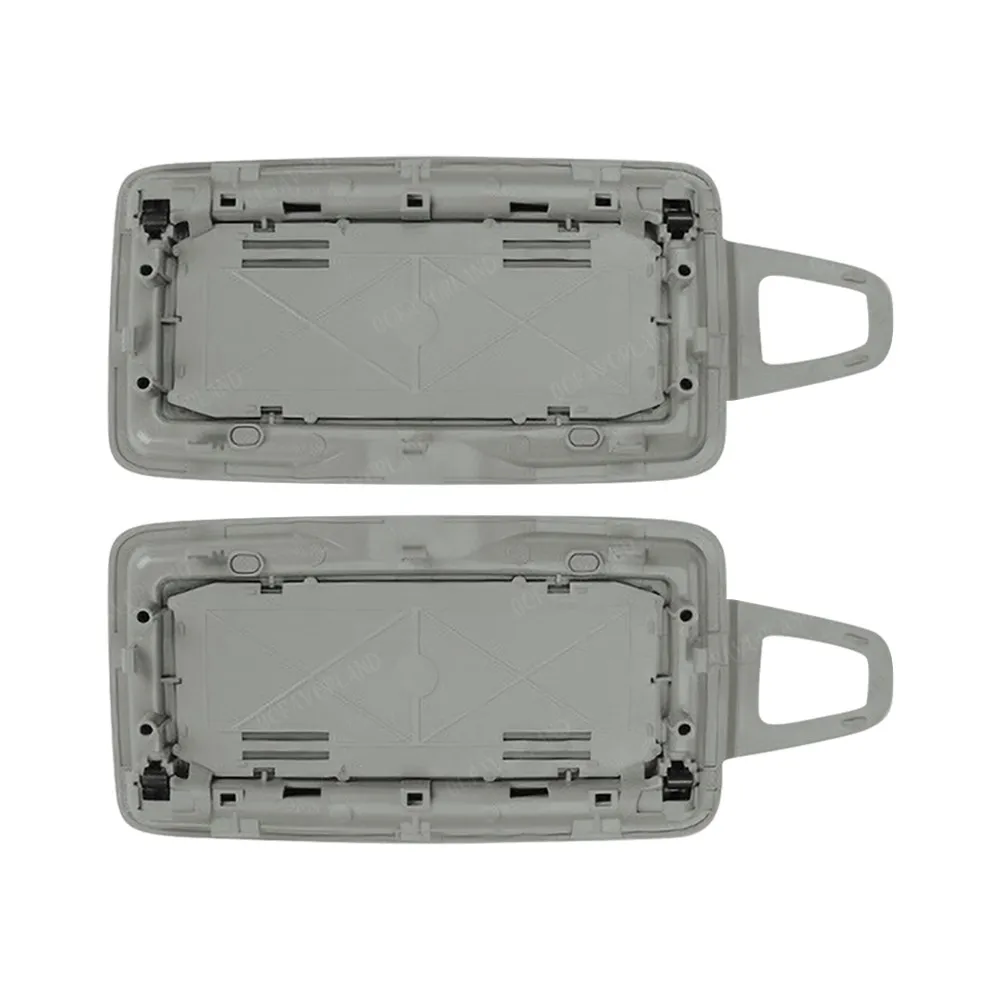 Серая пара левый правый солнцезащитный козырек косметическое зеркало для