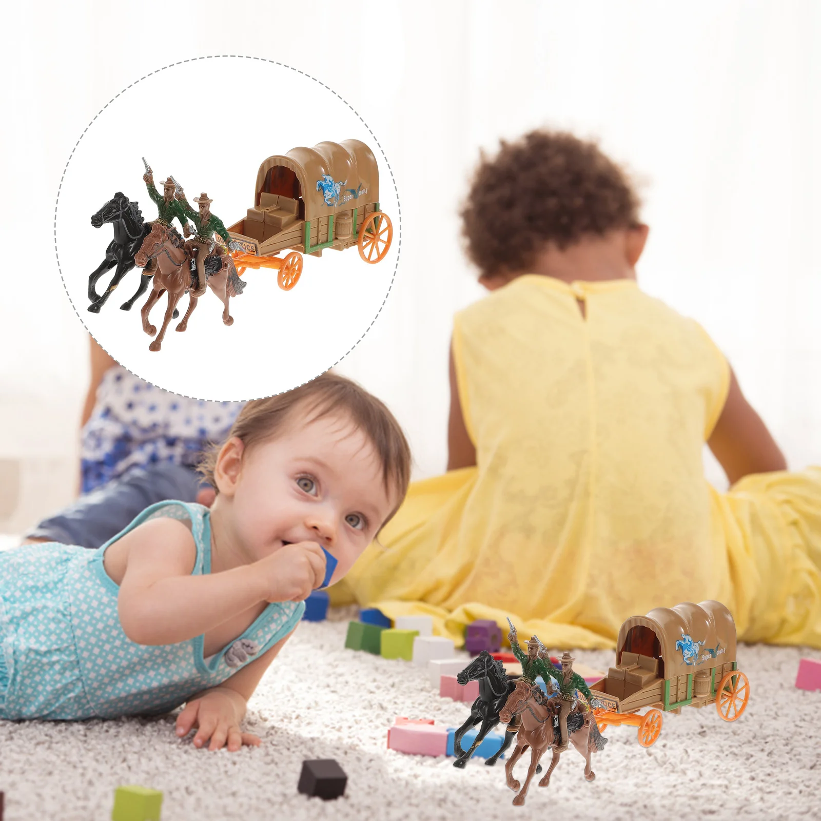 

Cowboytoy Западная карета, Cowboys, дикая индийская модель, модель фигурок, солдаты, Actionforfar Boys