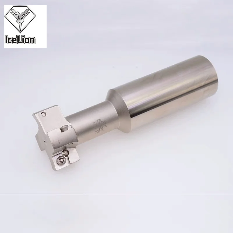 ATS C25 Indexable T-Slot Milling Cutter Straight Shank Grooving End Mill Holder use CCMT060204 CCMT CPMT Carbide Inserts