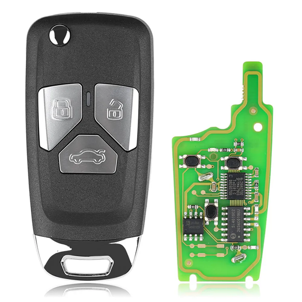 

XHORSE XKAU01EN проводной/XNAU01EN беспроводной универсальный 3-кнопочный пульт дистанционного управления VVDI автомобильный ключ автоаксессуары для инструментов VVDI2 5 шт./лот