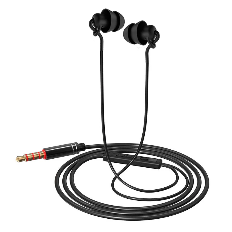 

Soft Silicone Material For In-ear Sleep Earphones Comfortable Wear And Sound Insulation Noise Reduction In-ear Earplugs earbuds