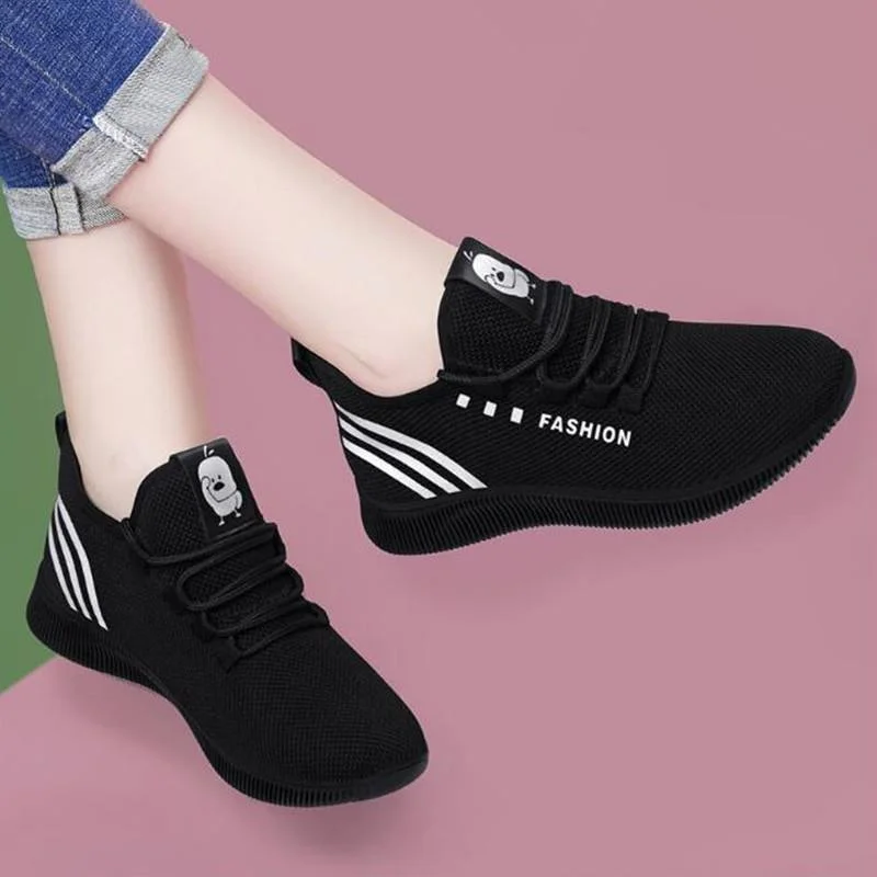 

Women Casual Shoes Breathable Mesh Platform Sneakers Women Fashion Mesh Shoes Woman Tenis Feminino Womens Sneakers Footwear