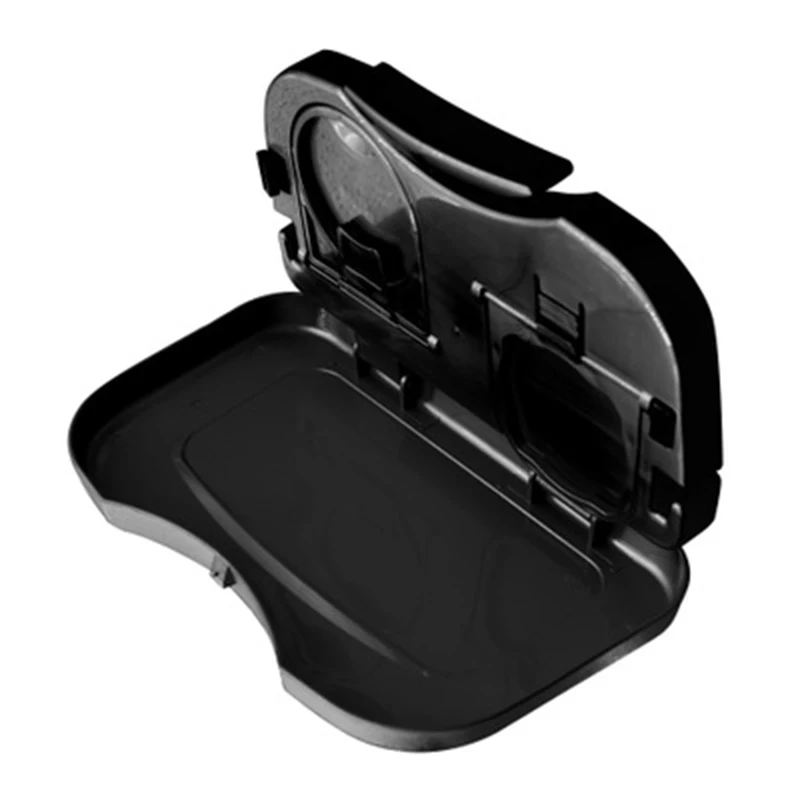 

Car Folding Table Auto Drink Food Cup Tray Car Cup Holder Back Seat Table Beverage Holder Stand Desk Car-styling Organiser Box
