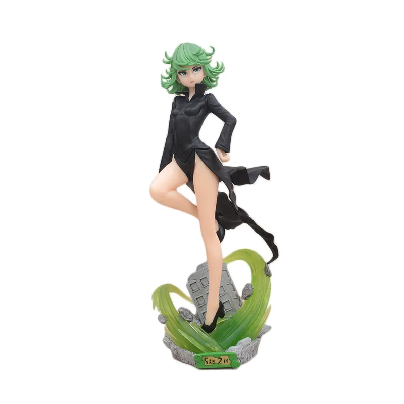 

22 см аниме ONE PUNCH MAN фигурка ONE PUNCH-MAN Senritsu no Tatsumaki ПВХ экшн-фигурка Модель Коллекционная модель игрушки подарок для детей
