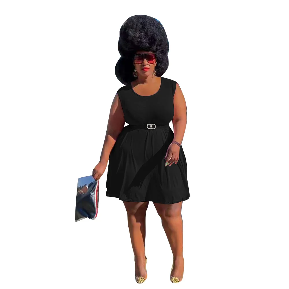 

Casual women's solid dress 13256 vestido feminino