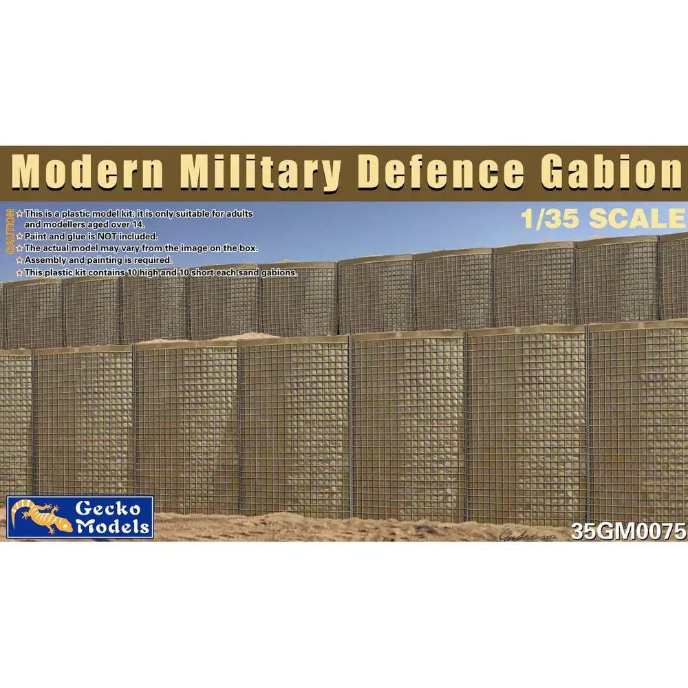 

Gecko Models 35GM0075 1/35 Modern Military Sand Gabion - Scale Model Kit