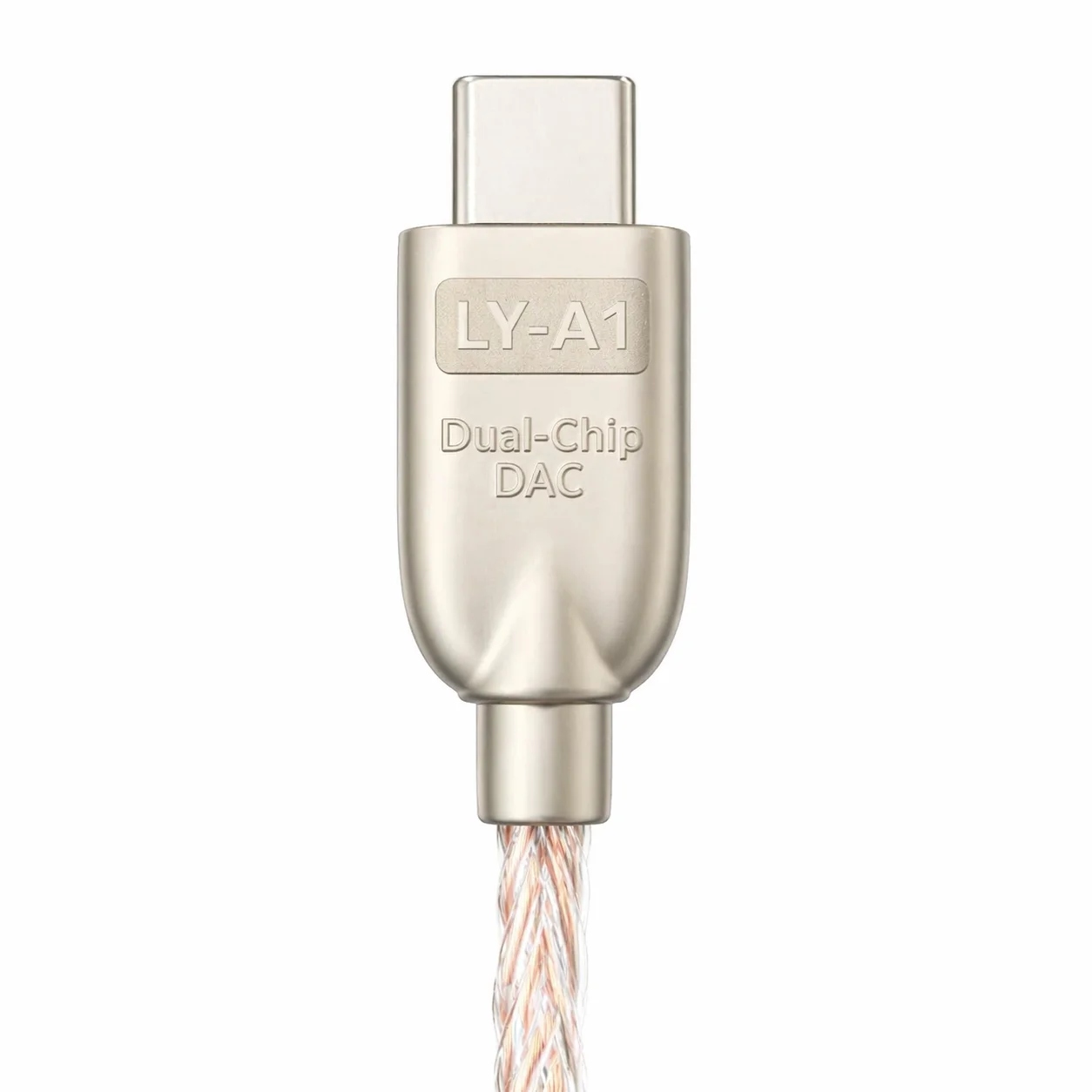 Аудиоадаптер Music Upgrade LY-A1 USB-C DAC с чипами CX319993 и MAX97220, высококачественный преобразователь для телефонов и ноутбуков (art.: 3920da54bc778) - 3920da54bc778