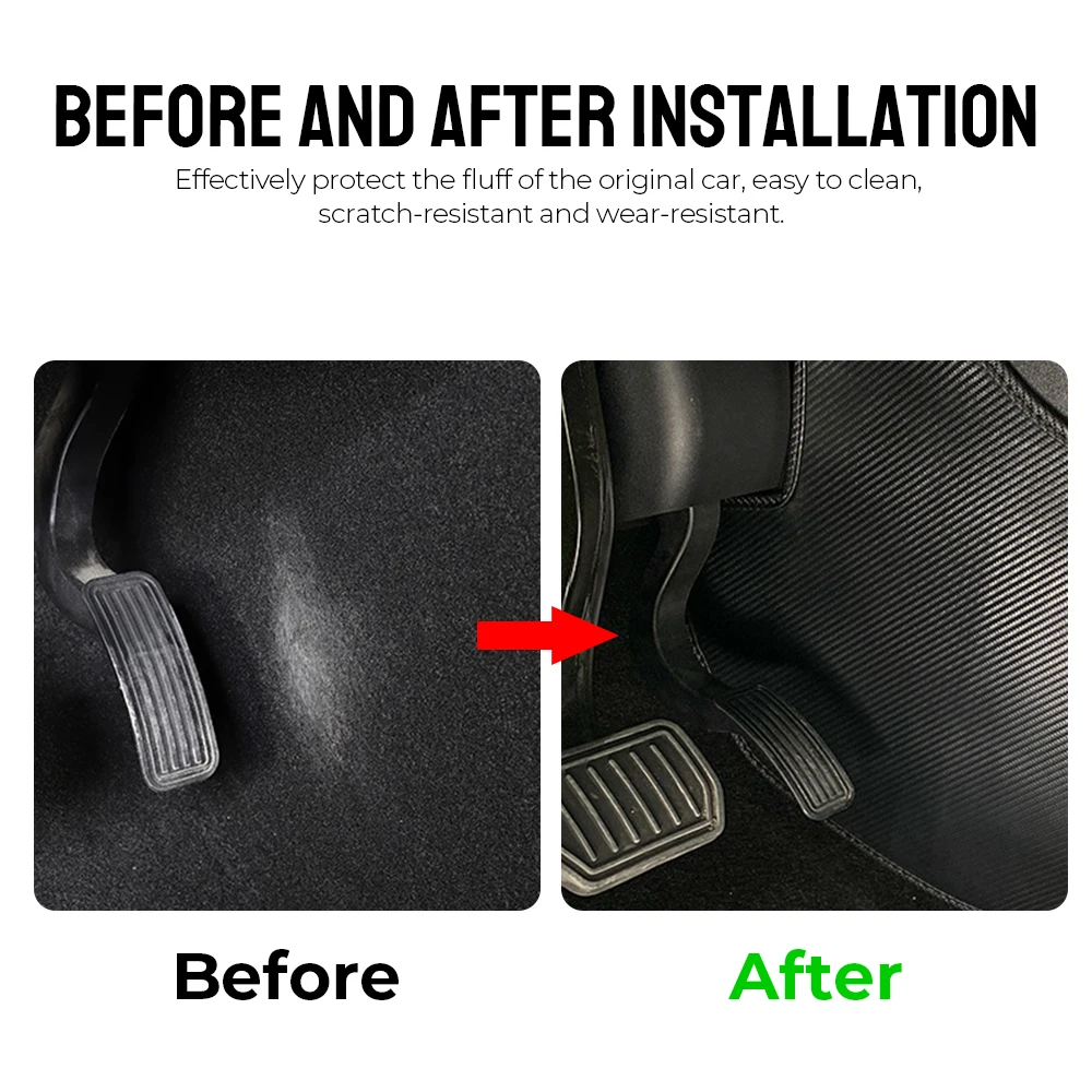 Износостойкая декоративная накладка для Tesla Model Y защитный чехол из искусственной