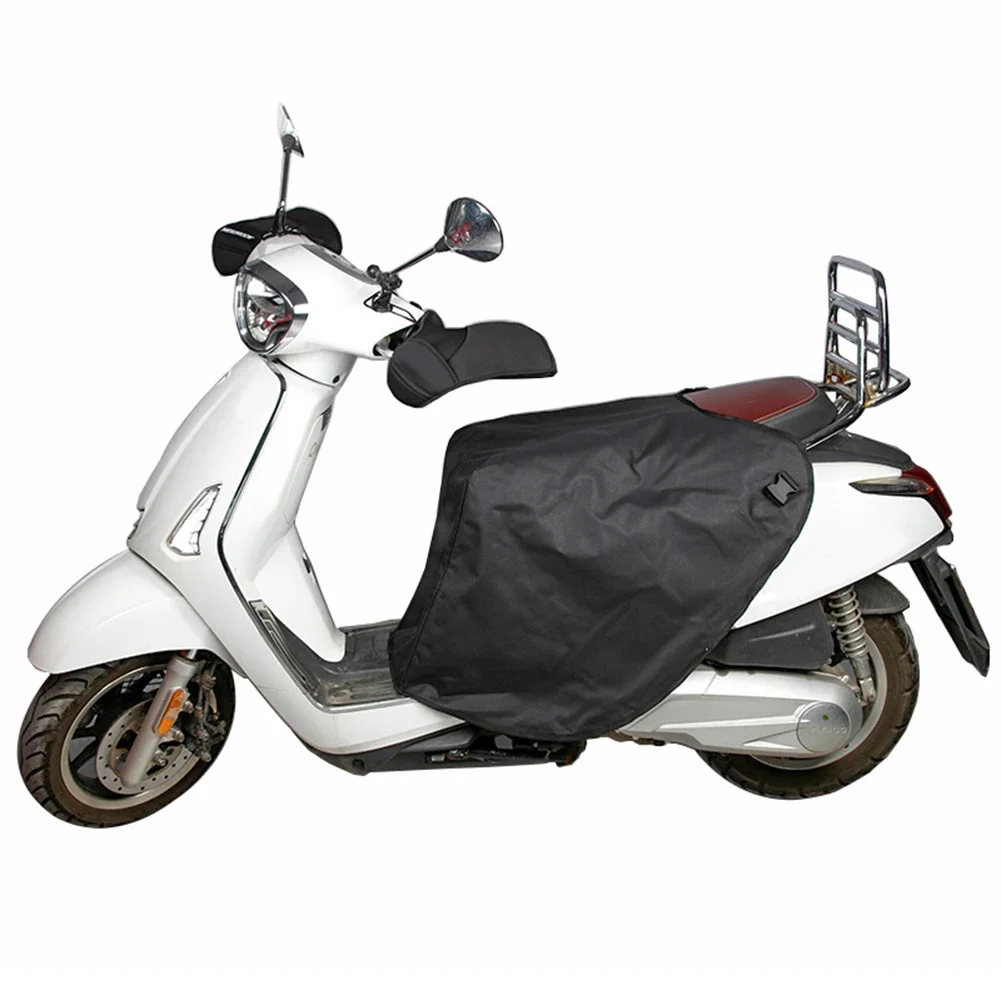 Черное одеяло для мотоцикла скутера наколенник ветрозащитный чехол ног