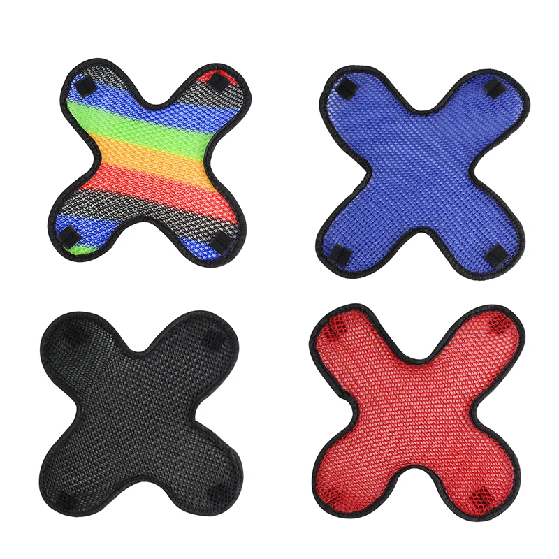 Motorcycle Vehicle Helmet Padding Motorcycle Safety Protection Hat Cap Inner X Model Air Mesh Microfiber Helmet Cooling Pad
