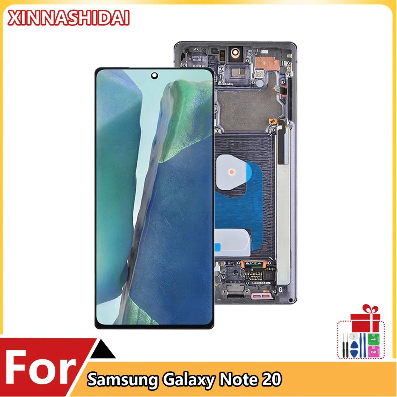 Супер OLED-экран для Samsung Galaxy Note 20 протестирован 100% совместимость с N980 N980F SN980F/DS