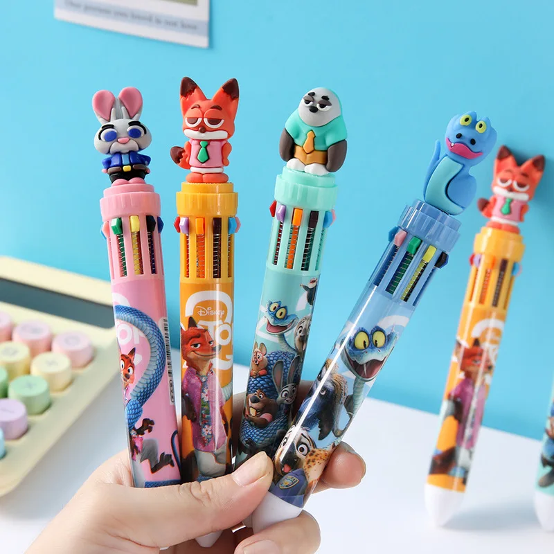 

Шариковые ручки Zootopia 10-цветные для детей