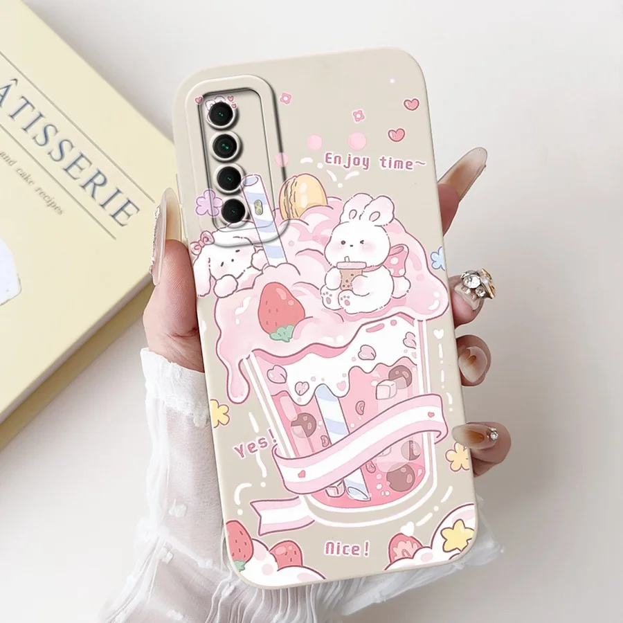 Чехол для телефона Huawei Y7A PPA-LX3 Proective Full Cover новый дизайн мягкий силиконовый чехол P