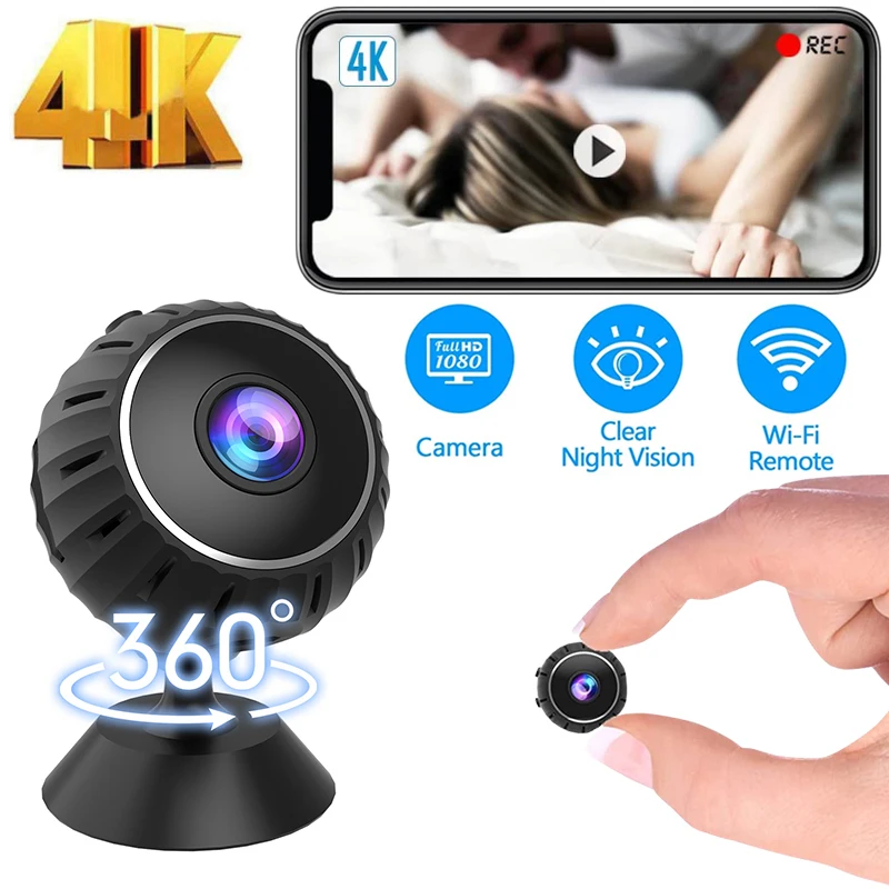 

IP Camera Mini Camera 1080P HD Night Version Wireless Video Security Protection Mini Camcorders Surveillance Cameras Wifi Camera