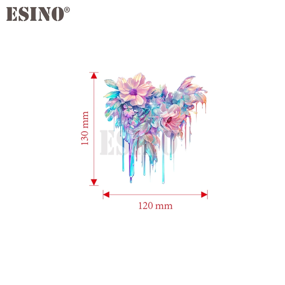 

Стайлинг автомобиля, яркая Радужная жидкость, фотоклейкая наклейка, водонепроницаемая наклейка для кузова автомобиля, виниловый узор