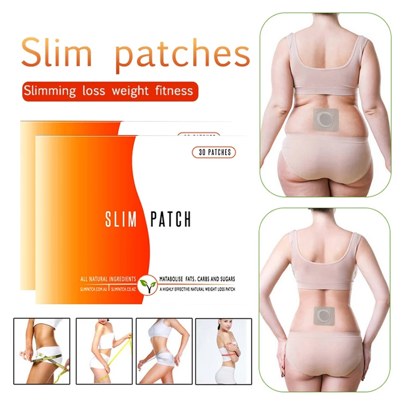 

40Pcs Slim Patch Fat Burning Fat&Lose Weight Natural Herbs Navel Sticker Body Shaping Patches Belly Waist Navel Paste