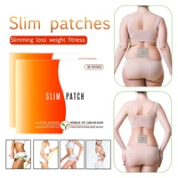 40pcs slim patch fat burning fatlose weight natural herbs navel sticker body shaping patches belly waist navel paste