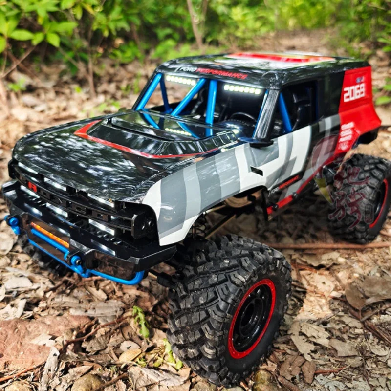 Радиоуправляемая машинка H12P Ford Bronco Brushless Crawler, внедорожник с полным приводом, из сплава, с LED-подсветкой, для взрослых, для активного отдыха на природе (art.: 3920db71f1cf2) - 3920db71f1cf2