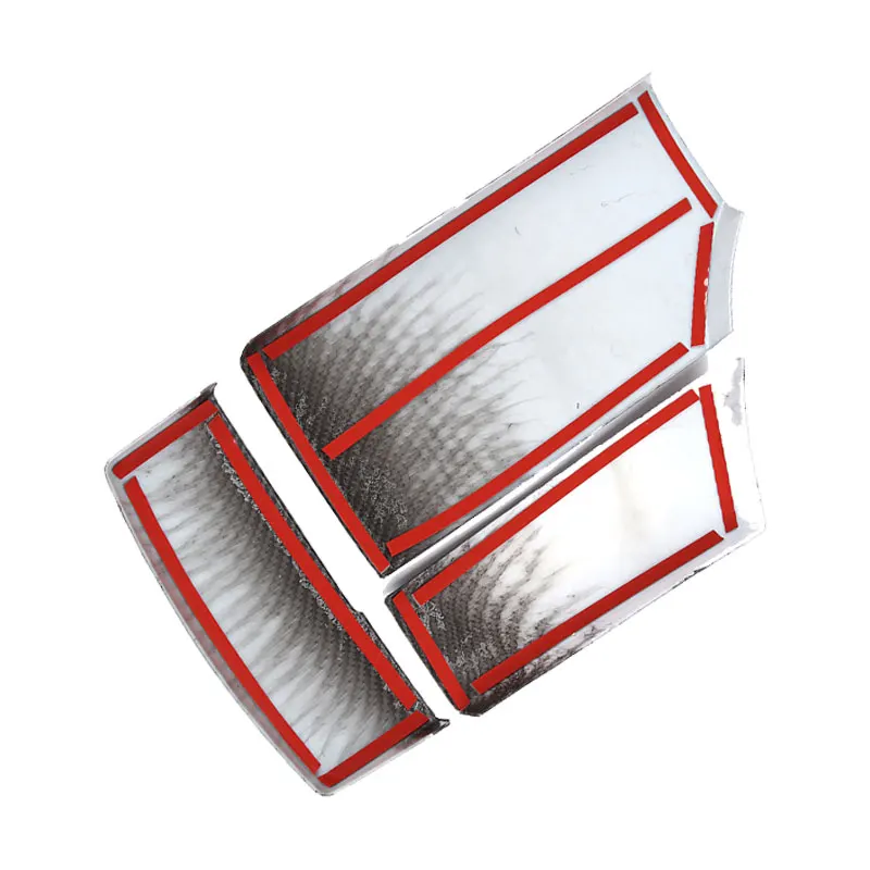 Для BMW 5 серии E60 2004 2005 2006 2007 2008 2009 углеродное волокно текстура центральная консоль