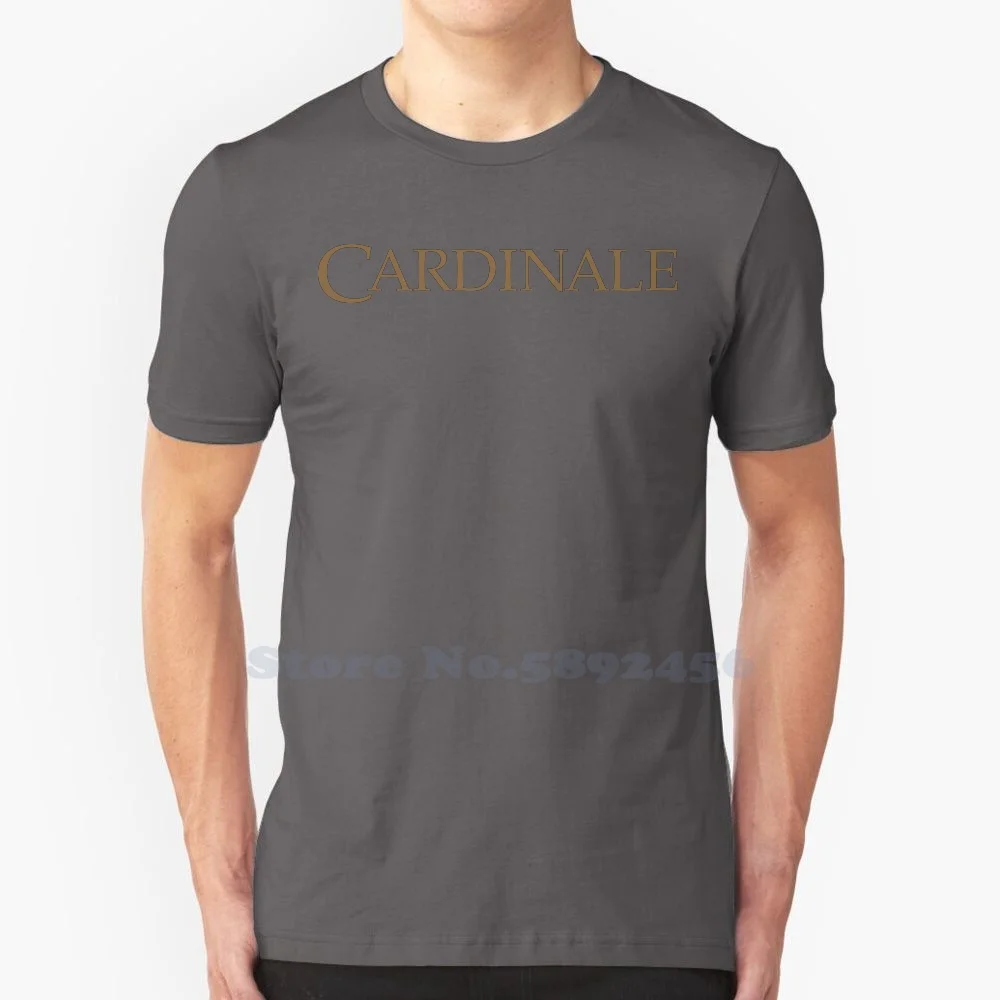 

Cardinale Winery Casual Streetwear Print Logo T-shirt Graphic 100% Cotton Tee