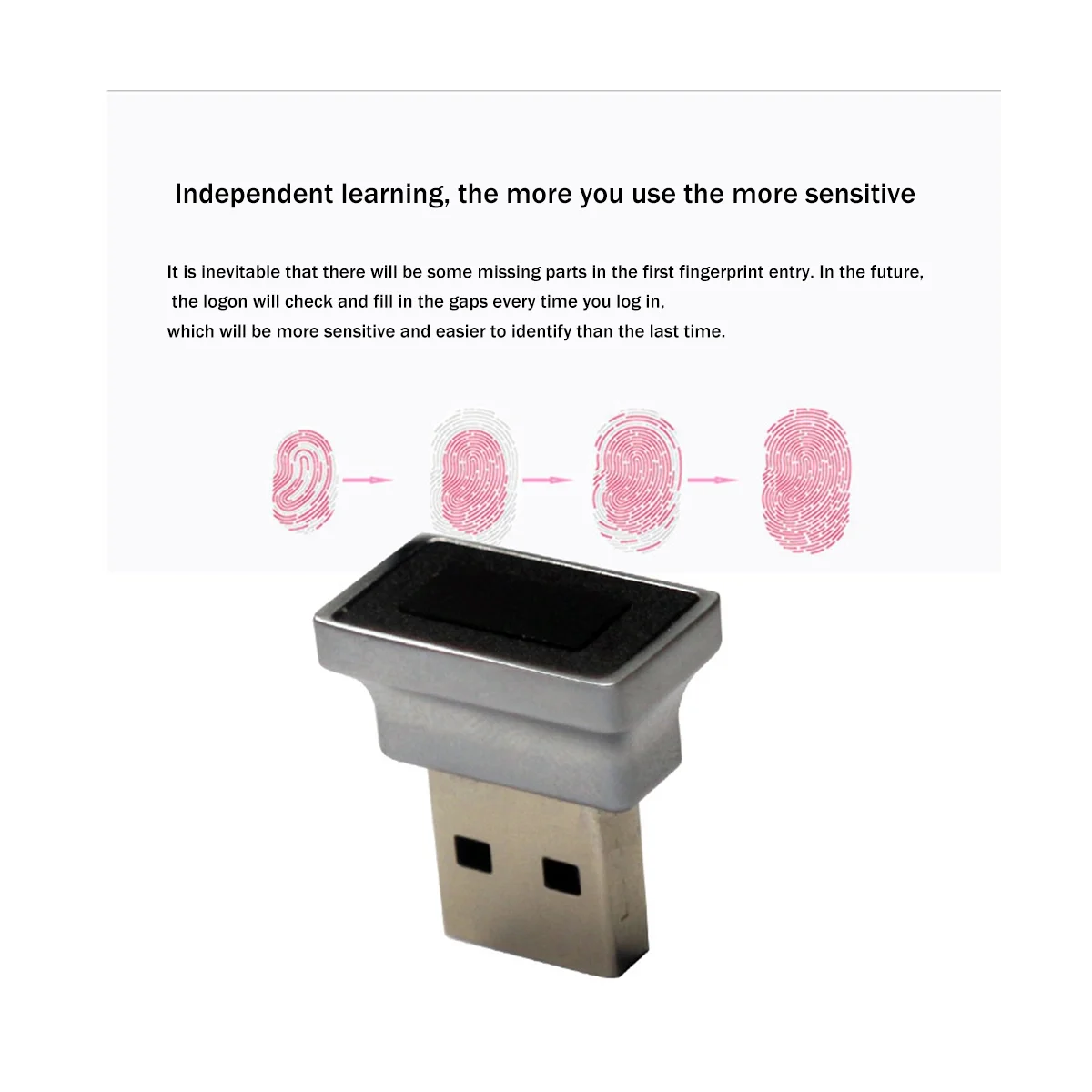 

USB Fingerprint Reader Computer USB Fingerprint Lock for Windows 10 11 Hello USB Fingerprint Sign-in Unlock Module