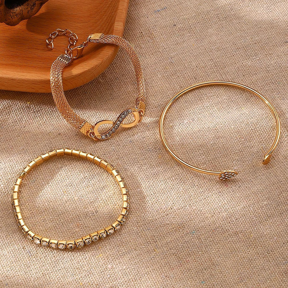 Женский винтажный браслет на запястье серебряного цвета с регулируемым