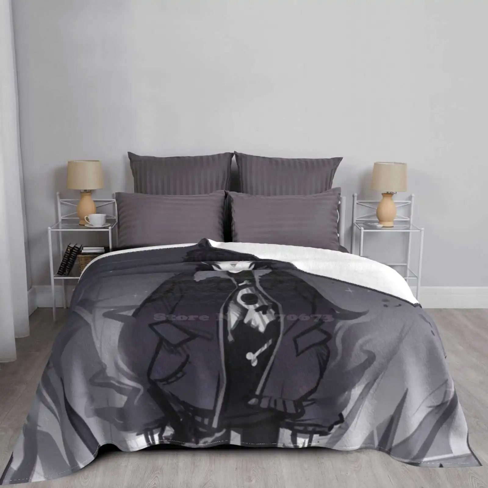 I Control The Shadows Самая продаваемая комната Бытовое фланелевое одеяло Нико Di Angelo Percy