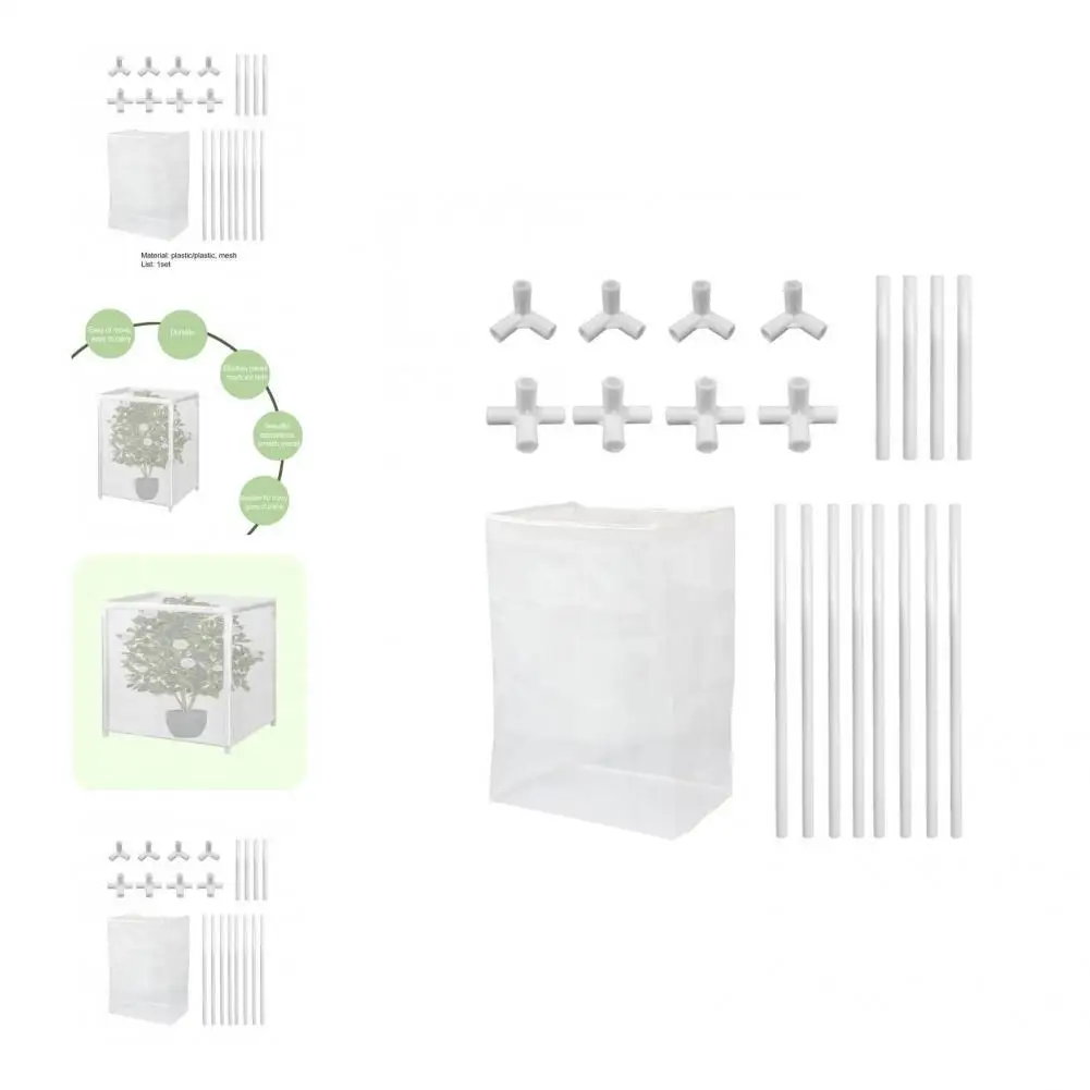 

Plastic 1 Set Unique Stable Weather Resistance Plant Netting Reusable Plant Netting Easy to Carry for Gifts