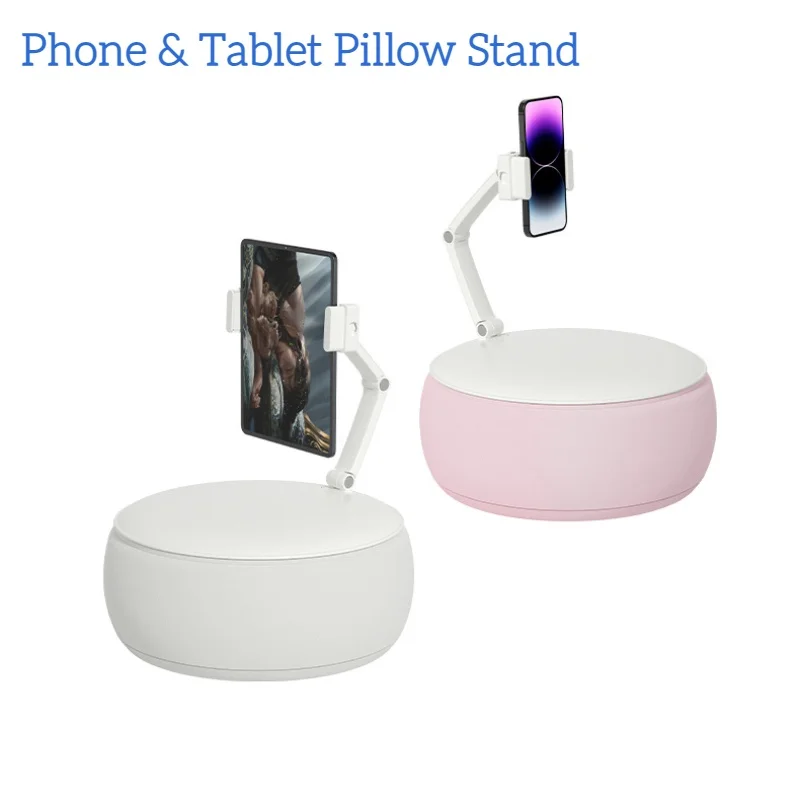 

New Lazy Pillow Mobile Phone Tablet Stand Bed Live Sofa Bedside iPad Desktop