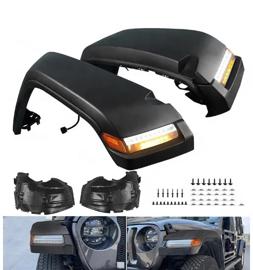 Gobison оптовая цена расширители крыльев для Jeep Wrangler JK 2007-2017 крыло