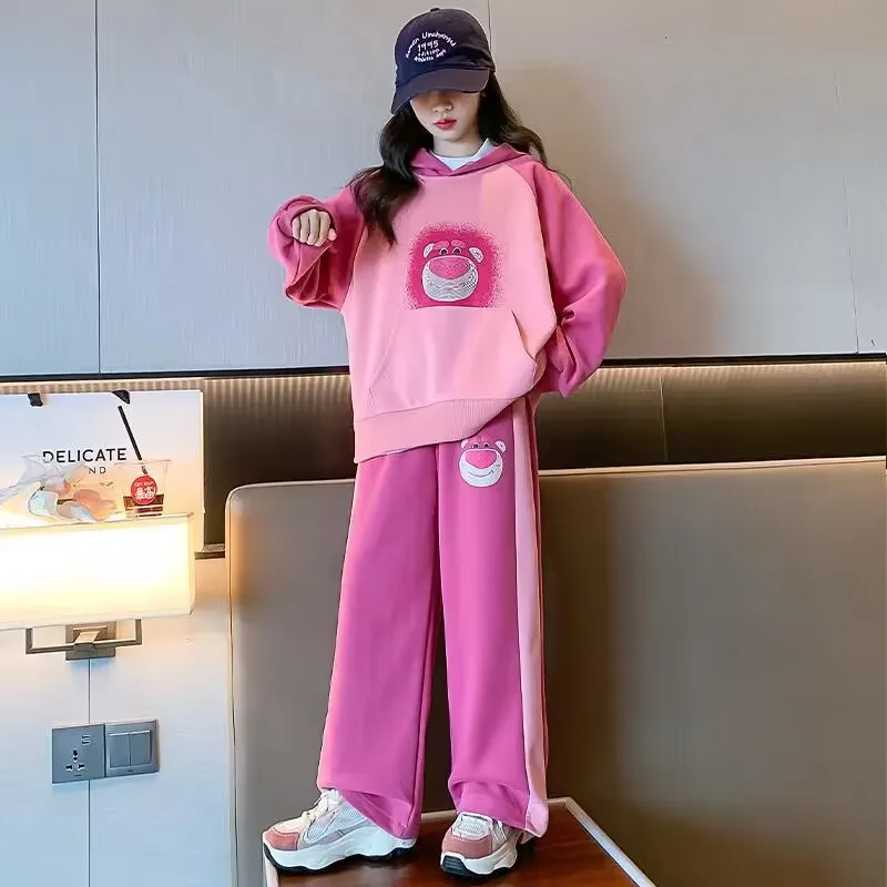 Детский Комплект Disney Lotso Повседневная Толстовка С Капюшоном Из Хлопка И