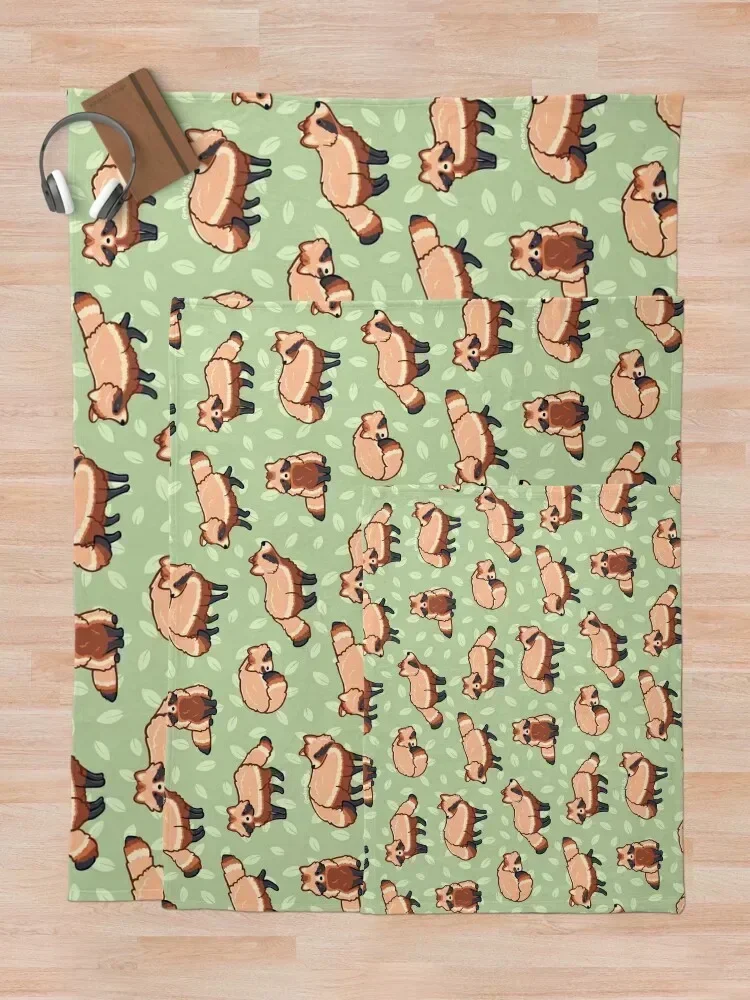 Одеяло Tanuki теплое зимнее милое клетчатое одеяло