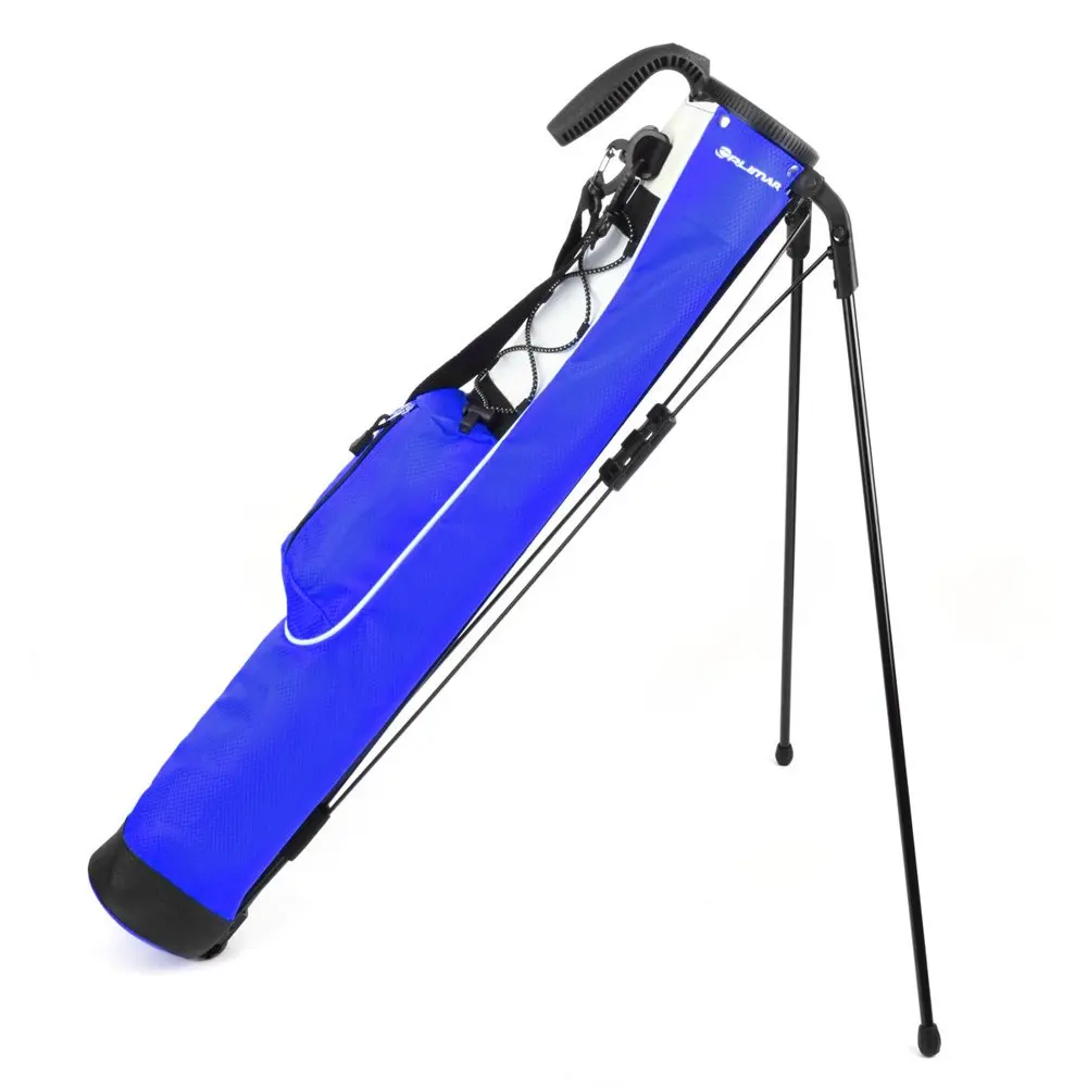 Pitch and Putt Golf Lightweight Stand Carry Bag, Blue