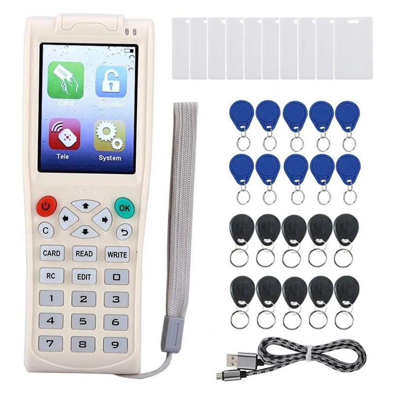 

Icopy 5 Full Decode Function Smart Card Copier Reader Writer For IC ID HID CPUK Reader Writer Duplicator Cards