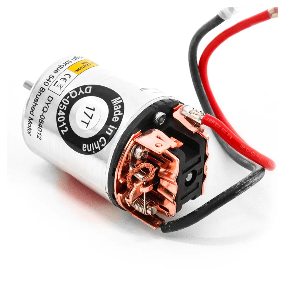 

540 матовый Мотор Водонепроницаемый для 1/10 RC Car Crawler Axial SCX10 90046 Traxxas TRX4 Redcat Gen8,17T