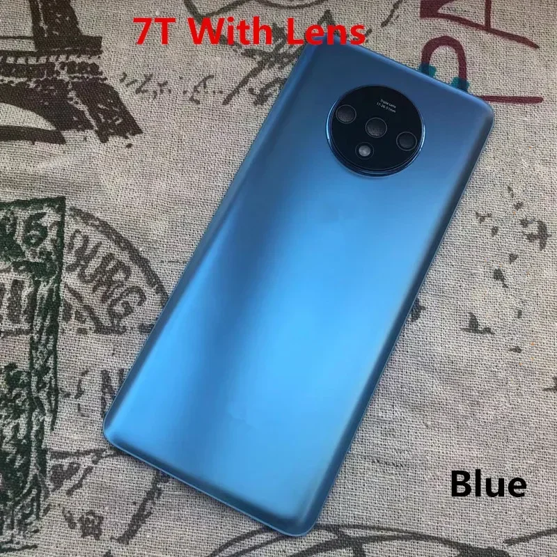 Корпус Oneplus7T для Oneplus 7T One Plus 6 55 дюйма стеклянная задняя крышка аккумулятора