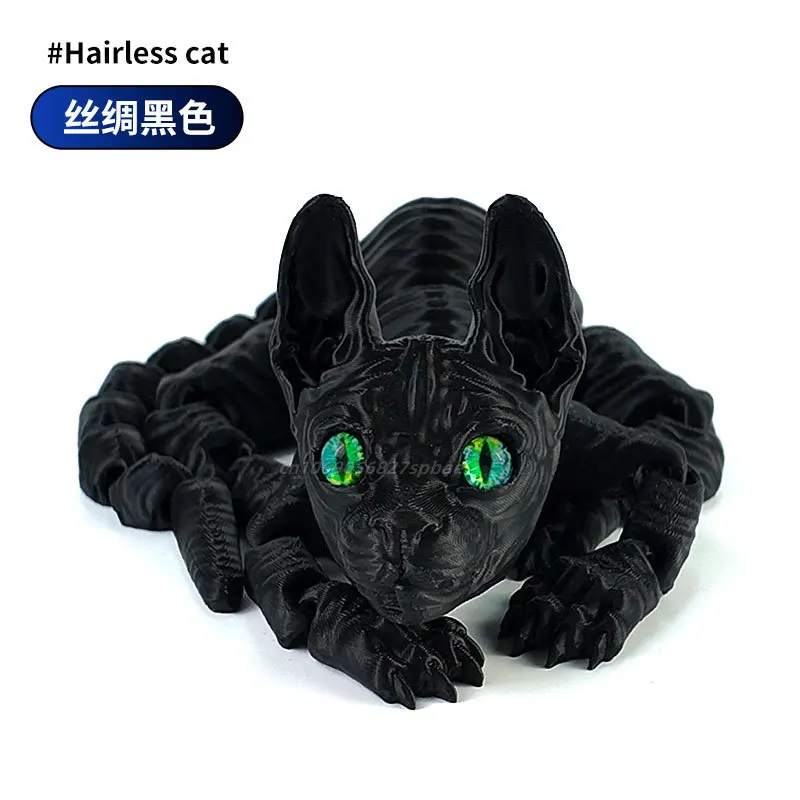 Пластиковая статуэтка кота-сфинкса