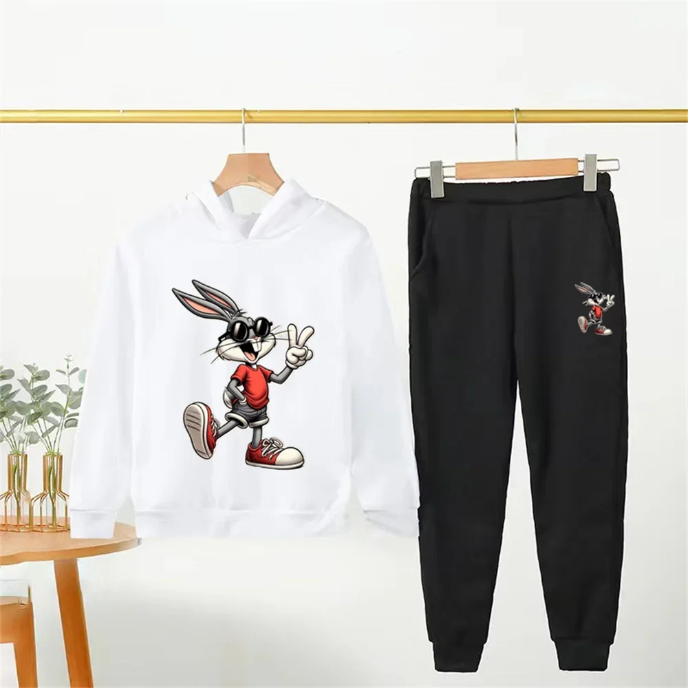 Хлопковая Толстовка С Капюшоном Для Мальчиков И Девочек Мультяшным Дизайном